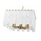 Z-Lite Viviana Chandelier, 8-Light, 19.75 In.W x 12 In.H, Rubbed Brass/Alabaster 345P20-RB - alternate 4